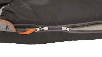 EasyCamp Cosmos Black Çocuk 3 Mevsim Ultralight 720 gr Uyku Tulumu