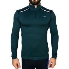 Falke Ergonomic Mountain Outdoor Running Kışlık Haki Termal Tişört