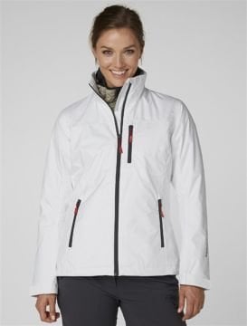 Helly Hansen W Crew Midlayer Jacket Kadın Ceket Off White Beyaz