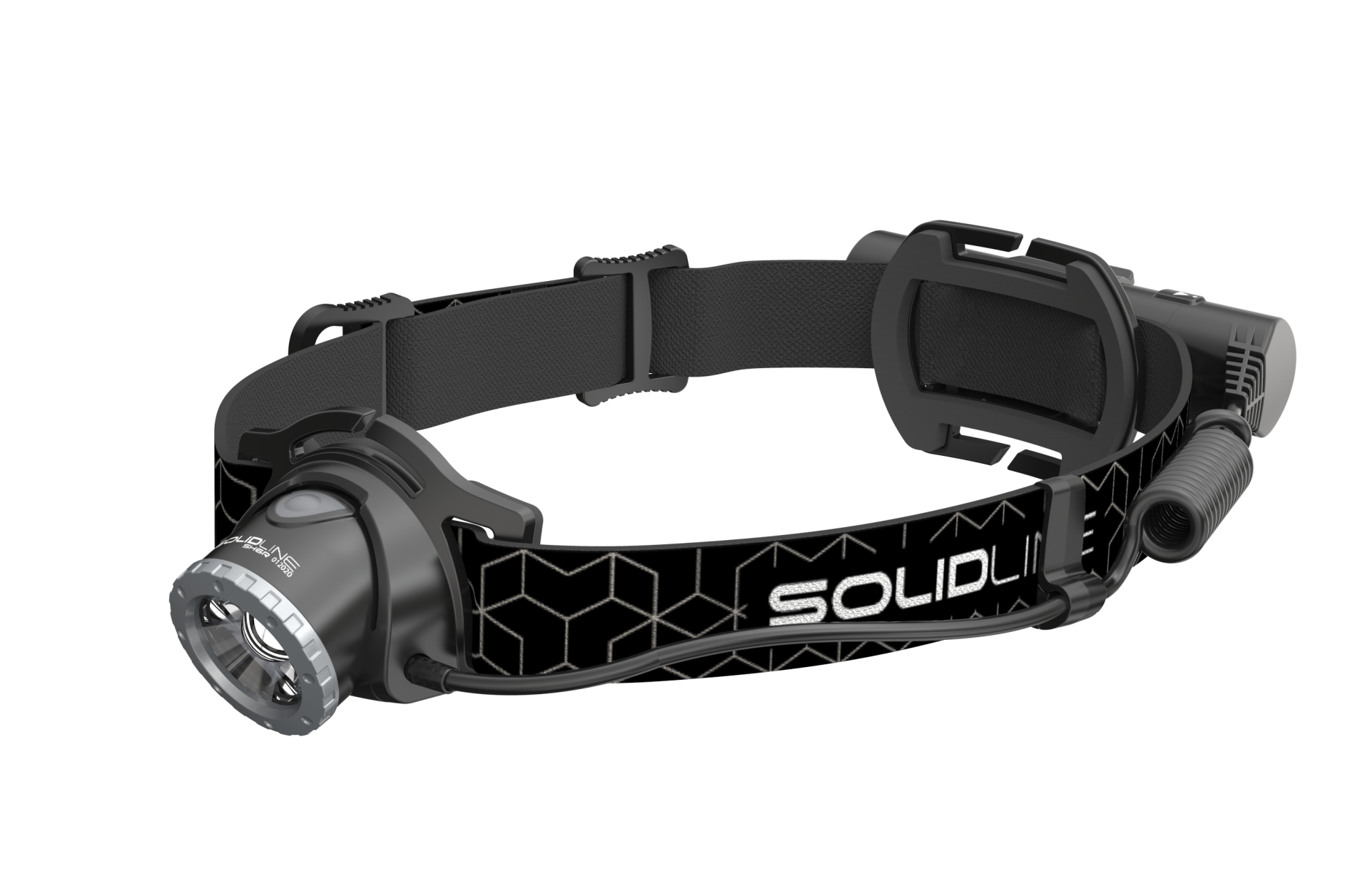 Solidline SH6R 600 Lümen USB Şarjlı Zoomlu Kafa Feneri