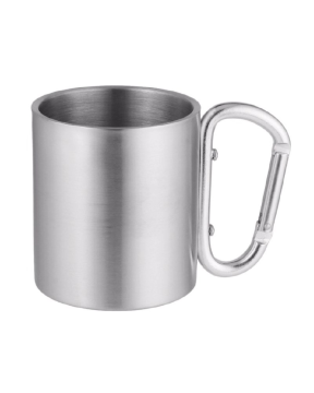 Nurgaz Çift Katmanlı Yalıtımlı Karabinalı Kupa Bardak NG 193