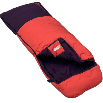 Bushlove Canyon -20 Derece XXL Geniş Uyku Tulumu Turuncu Bordo