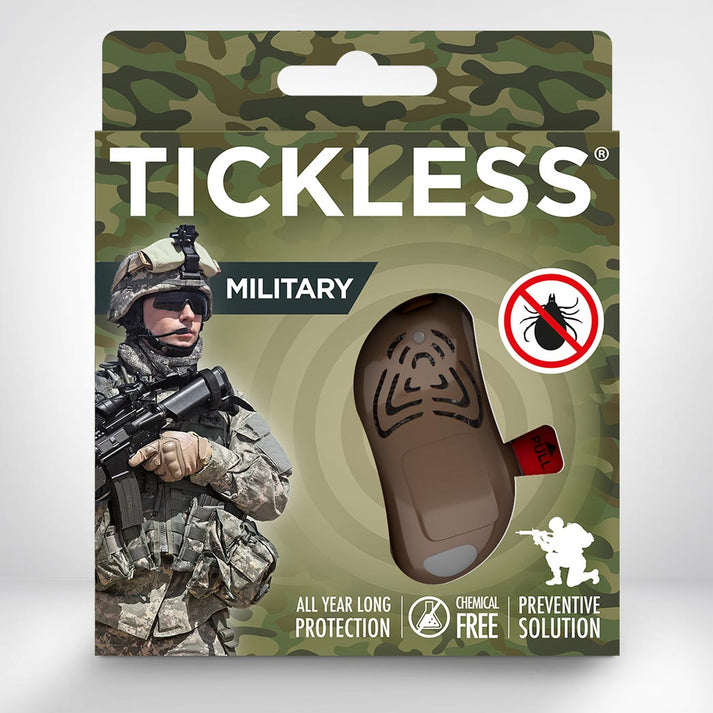 Tickless Military Ultrasonik Kene ve Pire Kovucu Askeri Taktik Cihaz Kahverengi