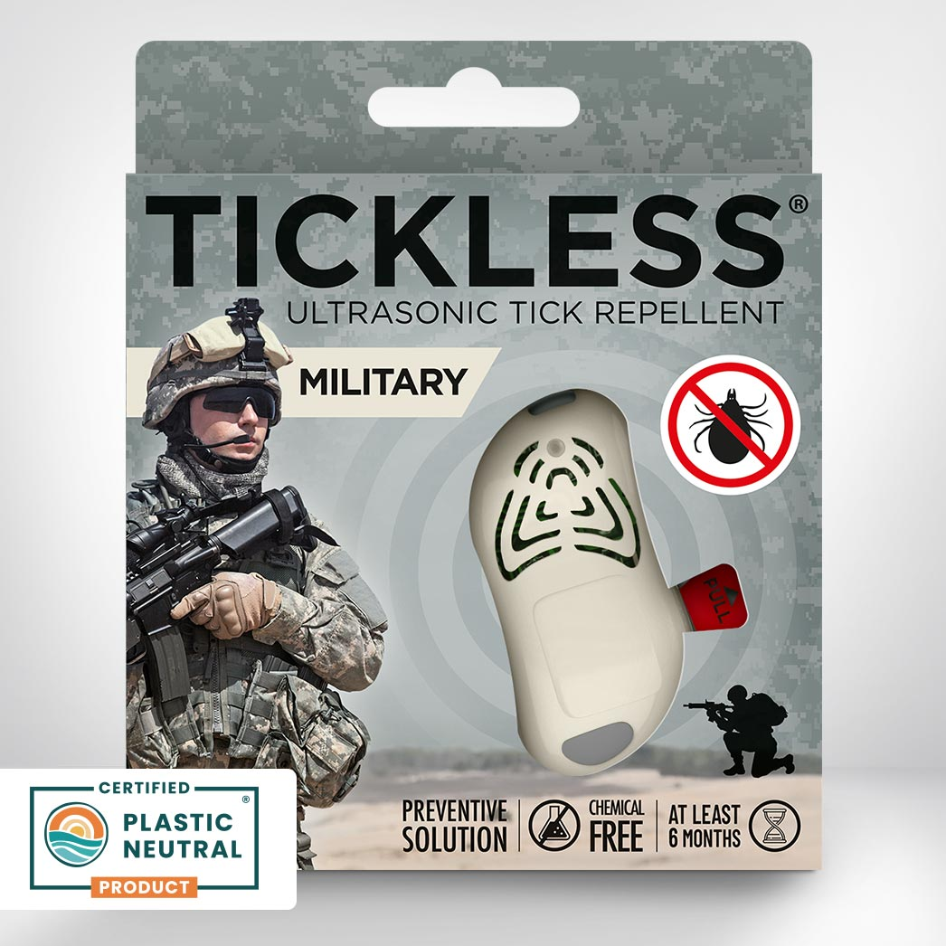 Tickless Military Ultrasonik Kene ve Pire Kovucu Askeri Taktik Cihaz Desert Bej