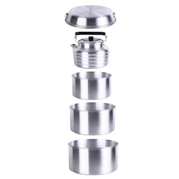 KINGCAMP CAMPER 4 YEMEK SETI