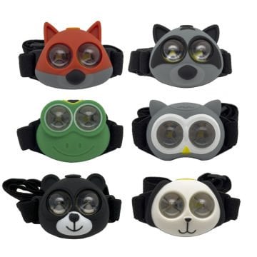 Headlight Çocuk Hayvan Modelli Kafa Feneri