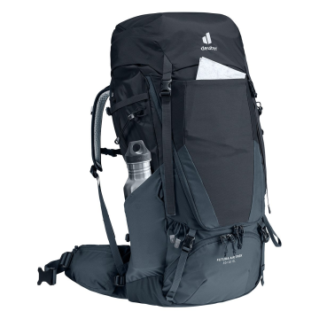 Deuter Futura Air Trek 55 + 10 Litre SL Outdoor Sırt Çantası Black -Graphite MZ