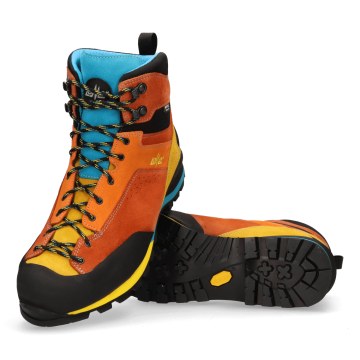 Lomer Italy Badia II High MTX Suede Waterproof Vibram Süet Deri Erkek Bot Claw/Soleil (Yarı Otomatik Krampon Uyumlu)