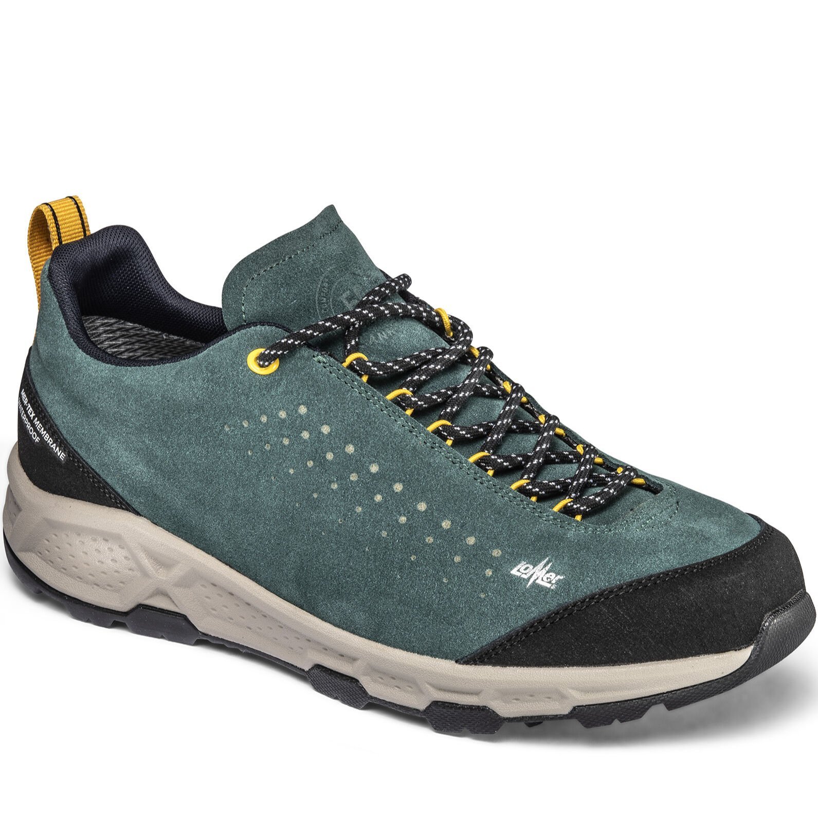 Lomer Italy Levico MTX Waterproof Vibram Taban Deri Erkek Ayakkabı Pine