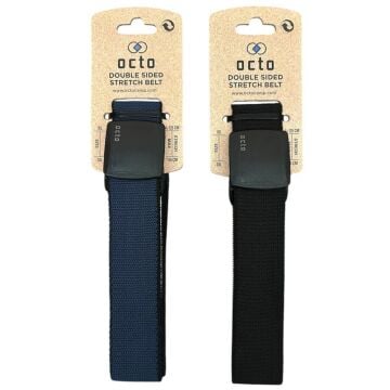 Octo Outdoor Stretch Kemer 4cm (Siyah Toka) MZ