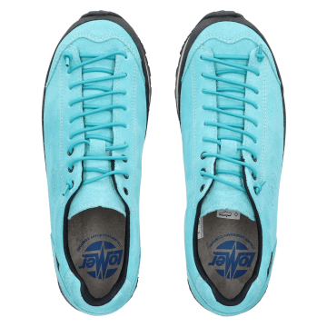 Lomer Italy Bio Naturale MTX Waterproof Vibram Full Çarşak Deri Kadın Ayakkabı Jellyfish/Cobal