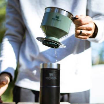 Stanley Klasik Brew Pour Over Paslanmaz Çelik Kahve Filtresi Demleyici Yeşil