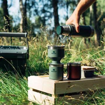 Stanley Klasik Brew Pour Over Paslanmaz Çelik Kahve Filtresi Demleyici Yeşil