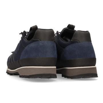 Lomer Italy Bio Naturale Thermo 3M Thinsulate MTX Soğuk İklim Vibram Full Çarşak Kadın Ayakkabı Flag Mavi