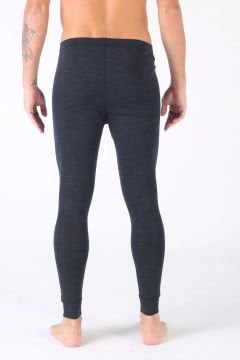 Woolona Atlas Antrasit Uzun Alt %100 Yün Termal