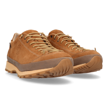 Lomer Italy Bio Naturale MTX Waterproof Vibram Full Çarşak Deri Erkek Ayakkabı Cognac