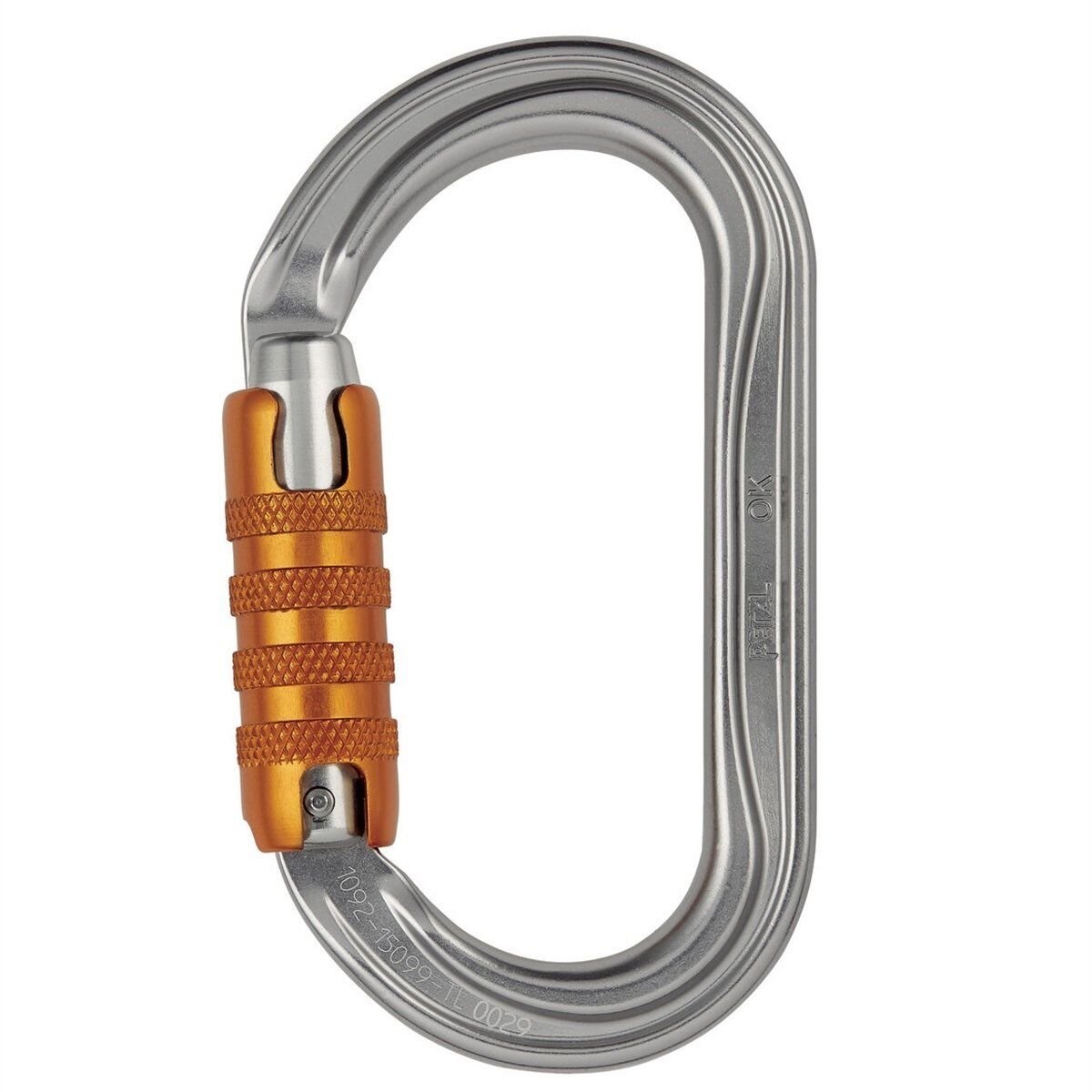 PETZL OK Kilitli Karabina GRI - Triact Lock MZ M33A TL