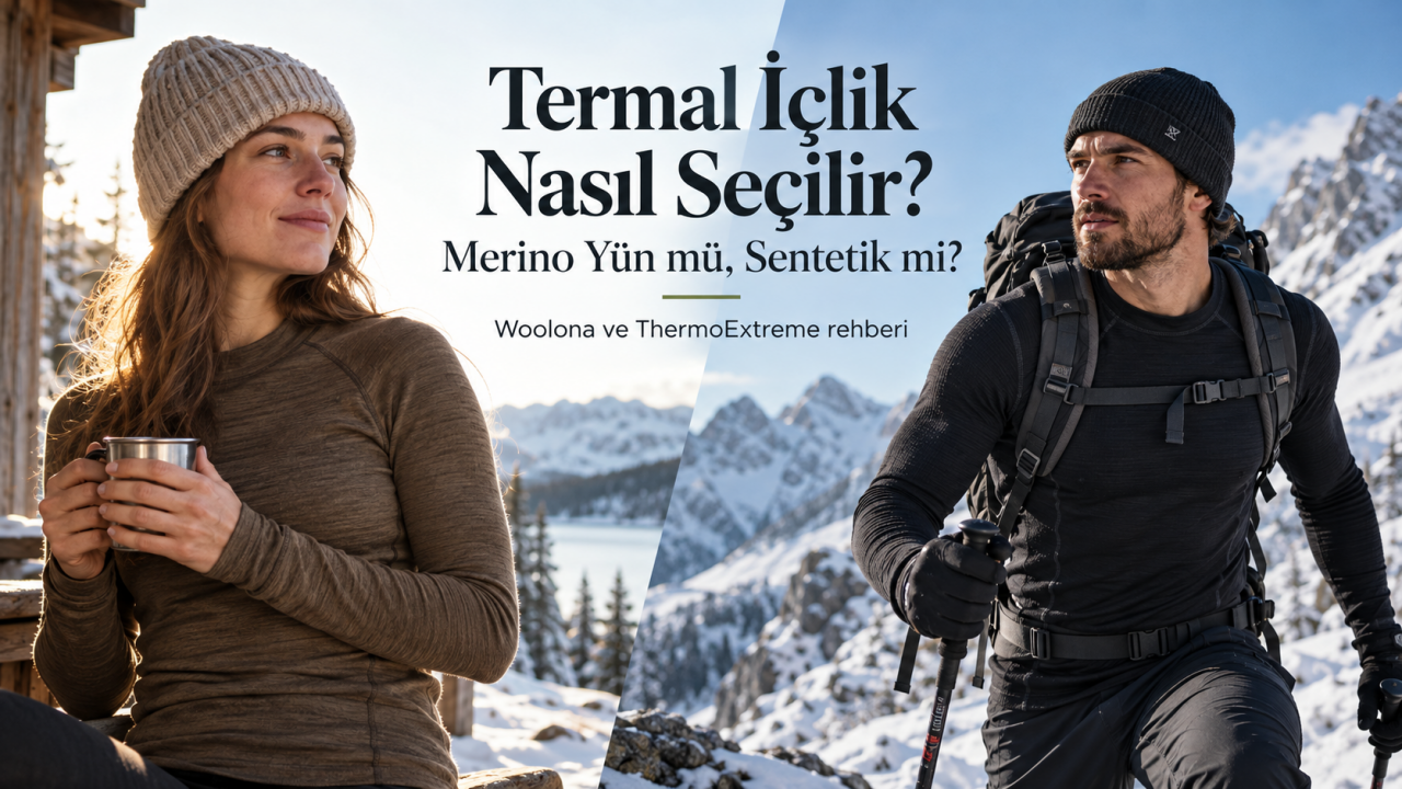Termal İçlik Nasıl Seçilir? Merino Yün, Sentetik ve Kışlık Termal İçlik Rehberi