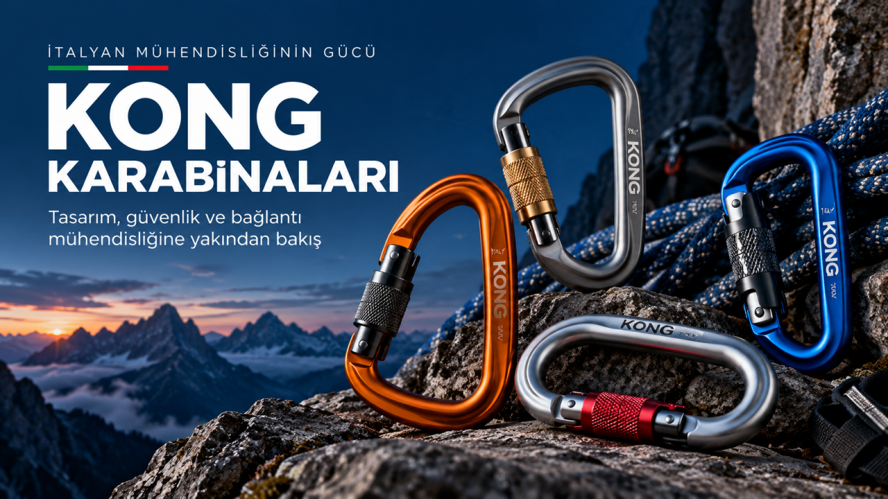 İtalyan Mühendisliğinin Gücü: KONG Karabinalarını Yakından Tanıyın