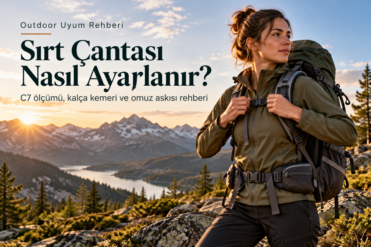 Sırt Çantası Vücuda Nasıl Ayarlanır? 7 Adımda Doğru Trekking Çantası Ayarı