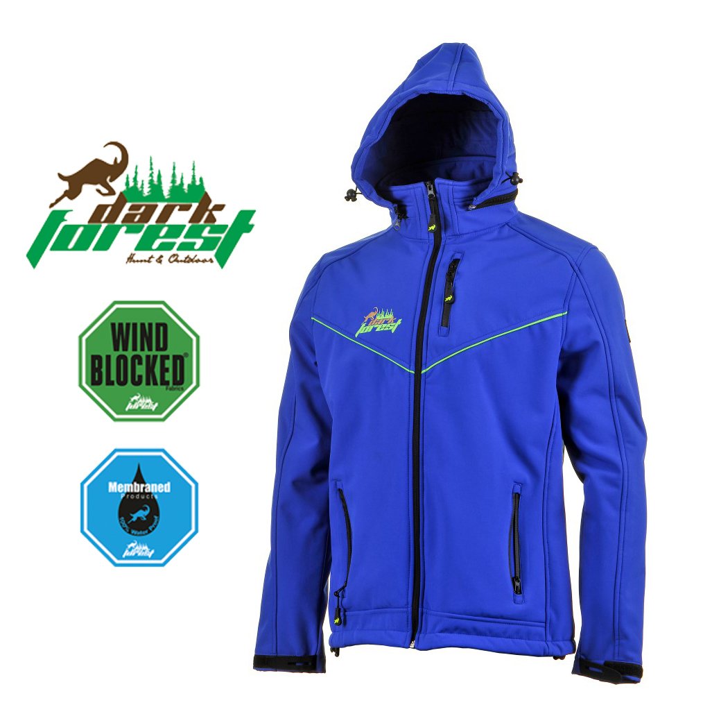 Dark Forest Su Geçirmez Termal 2001 Softshell Erkek Ceket-Saks