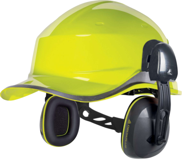 Delta Plus INTERLAGOS LIGHT HE Barete Kaska Takılabilir Kulaklık Kulak Koruyucu EN 352-3 ANSI S3.19 INTERLIGHTHE