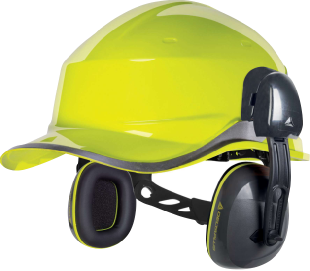 Delta Plus INTERLAGOS LIGHT HE Barete Kaska Takılabilir Kulaklık Kulak Koruyucu EN 352-3 ANSI S3.19 INTERLIGHTHE
