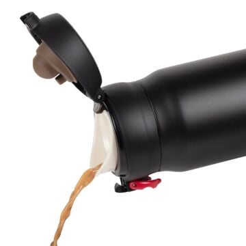 Thermos JNL-600 Ultralight Mug 0,60L Deep Black w Red 199380