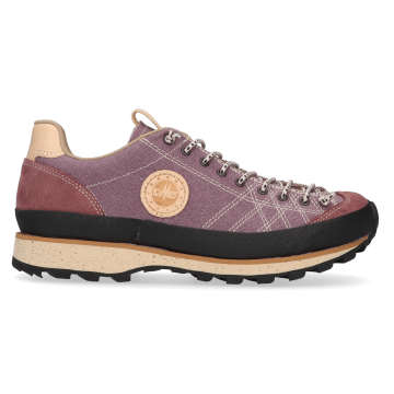 Lomer Italy Bio Naturale Canvas Vibram Full Çarşaklı Kadın Ayakkabı Brownrose