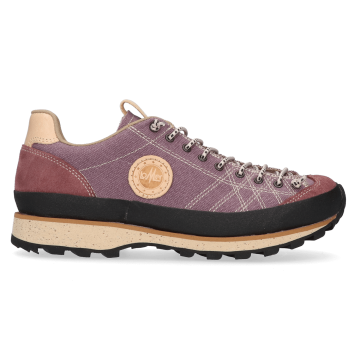 Lomer Italy Bio Naturale Canvas Vibram Full Çarşaklı Kadın Ayakkabı Brownrose