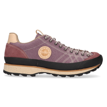 Lomer Italy Bio Naturale Canvas Vibram Full Çarşaklı Kadın Ayakkabı Brownrose