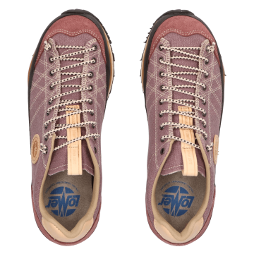 Lomer Italy Bio Naturale Canvas Vibram Full Çarşaklı Kadın Ayakkabı Brownrose