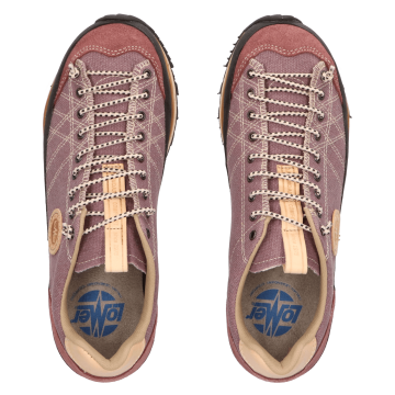 Lomer Italy Bio Naturale Canvas Vibram Full Çarşaklı Kadın Ayakkabı Brownrose