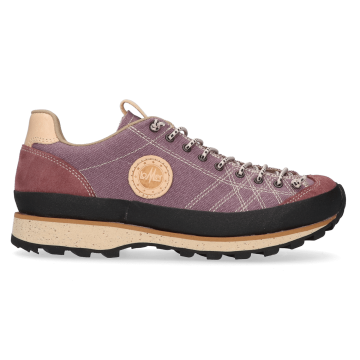 Lomer Italy Bio Naturale Canvas Vibram Full Çarşaklı Kadın Ayakkabı Brownrose