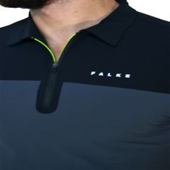 Falke Ergonomic Fitness Koşu Bike Outdoor Gri Kısa Kol Body Tişört
