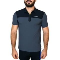 Falke Ergonomic Fitness Koşu Bike Outdoor Gri Kısa Kol Body Tişört