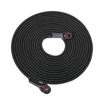Camp Iridium 10.5 mm Radansalı Yarı Statik İp 30 m White / Black EAC