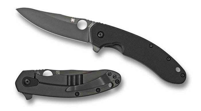 Spyderco Southard Siyah Çakı (C156gpbbk)