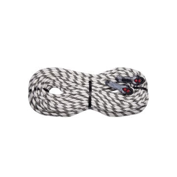 Camp Iridium 10.5 mm Radansalı Yarı Statik İp 40 m White / Black EAC