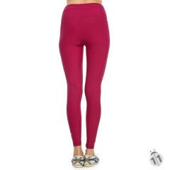 Ergonomik Fuşya DryFit 4/4 Spor Taytı