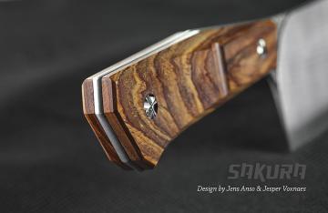 Viper Sakura Carving Zircote Bıçak