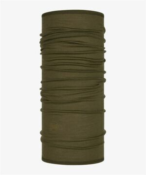Buff Original Merino Wool Lightweight Four Seasons SOLID BARK Bandana