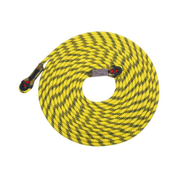 Camp Iridium 10.5 mm Radansalı Yarı Statik İp 60 m White / Black EAC