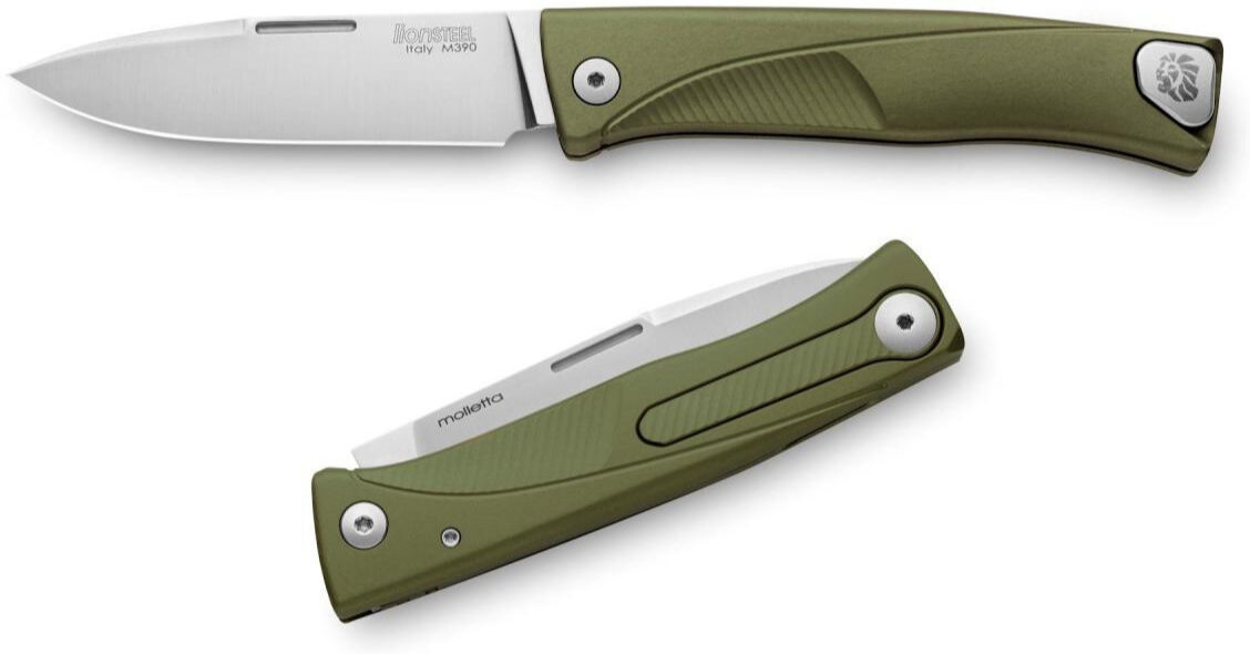 Lionsteel Thrill Aluminium Green Çakı