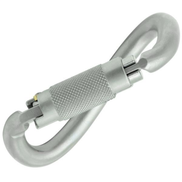 Kong Ovalone DNA Auto Block Carbon Otomatik 3 Kilitli Triactlock 40KN Oval Helisel Burgulu Çelik Karabina 414LN0999KK