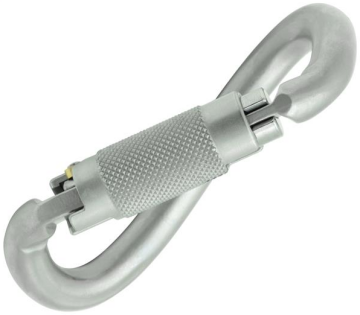 Kong Ovalone DNA Auto Block Carbon Otomatik 3 Kilitli Triactlock 40KN Oval Helisel Burgulu Çelik Karabina 414LN0999KK
