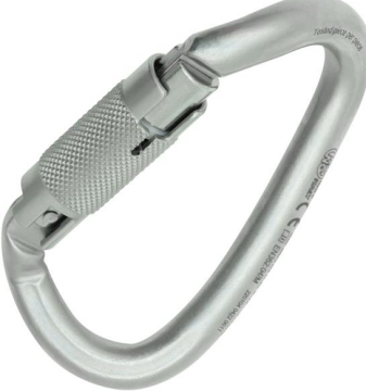 Kong Ovalone DNA Auto Block Carbon Otomatik 3 Kilitli Triactlock 40KN Oval Helisel Burgulu Çelik Karabina 414LN0999KK