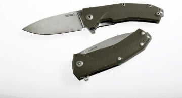 Lionsteel KUR G10 Green handle Çakı
