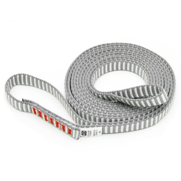 Kong Aro Sling Dyneema 13 mm Dikişli Halka Perlon Bant – 22 kN | EN 795/B | EN 566 | UIAA Onaylı 60cm 80cm 120cm 80cm-Siyah