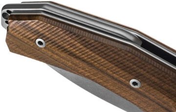Lionsteel KUR Wood Santos wood handle Çakı